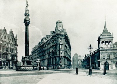 Mit der Westminster-Säule, Queen Annes Mansions und dem Royal Aquarium von English Photographer